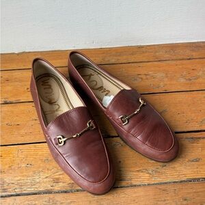 Sam Edelman Brown Leather Loafers 6
